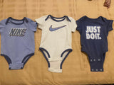 Pack Of 3 Onesies Size: 0-3m