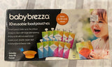 Baby Brezza 10 Reusable Food Pouches