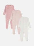 Primark Sleepsuit| Pack Of 3| 0-3m