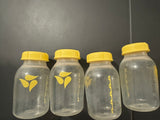 4 5oz Medela Milk Storage Bottles