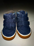 Denim Blue Tripple Strap Toddler Boy Shoes. Size: 7