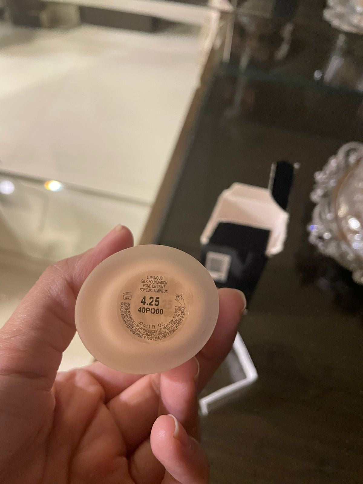 Armani luminous silk foundation 6.25 best sale