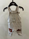 Fred & Flo Dungaree. Size: Newborn