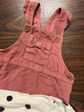 NEXT Corduroy Dungaree Set. Size: 9-12m
