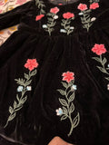 Minnie Minors Formal Velvet Frock. Size: 9-12m