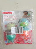 Skip Hop Zoo Mix & Match Flippers Bath Toys