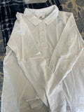 Next White Polo Full Sleeves Shirt. Size: 14yrs