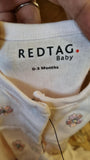 Redtag Romper Set With Headband. Size: 0-3m