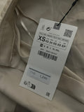 Zara Silk Button Down Shirt. Size: XS