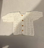 Hand Knitted Sweater. Size: 3m