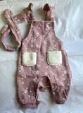PI Baby Dungaree. Size: 6m