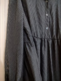 Shein Curve Textured Belt Dress. Size: 3XL
