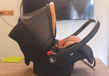 Tinnies Baby Car Seat Orange