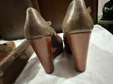 Aldo Castagna Leather Heels. Size: 37