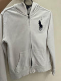 Polo Hoodie. Size: 10-13 Years