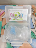 Nosiboo Eco Baby Nasal Aspirator/Nose Sucker - Silent, Portable Nose Cleaner - Mouth-Operated Nose Suction Power