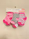 Rising Star-6 pairs of socks. 6-12m