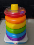 Fisher-Price Giant Rock-A-Stack Baby Toy, Ring Stacking Toy For Infants And Toddlers, 14+ Inches Tall