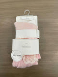 Mothercare Pink Frilly Bum Tights / Size 2-3yrs