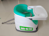 Baby Einstein Dine & Discover Multi-Use Booster Feeding & Floor Activity Seat with Self-Storing Tray