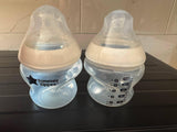 Tommee Tippee 5oz Bottles / Teat Size 1