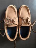 Sperry Top-Sider A/O Sahara Leather Boat Shoes / Size US 12.5M UK 12 EU 30.5