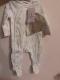 M&S Romper & Cap Set / Size 3-6m