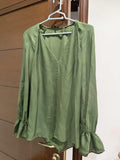 Olive Green Massimo Datti Top