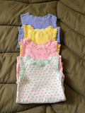 Carter's Baby Bodysuit / Pack of 4 / Size 3-6m