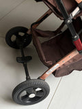 Convertible Stroller with Reversible Bassinet