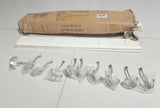 Wooden Home Tri Hook Rack with 5 Hooks / Pack of 2