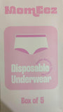 Momeez Disposible Underwear / Pack of 5