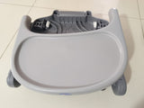 Chicco Pocket Portable Highchair Booster Seat - Dark Grey