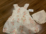Carter's Set Baby Frock & Bloomers / 2Pcs / Size 18m