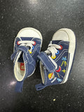 Pat Pat Blue Shoes / Size 6m / US 3 / Eu 17