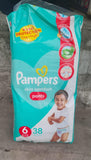 Pampers Skin Comfort Pants / Size 6 14-19Kgs Extra Large / Count 38