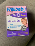 Wellbaby Vitamins Drops  / Birth-4yrs