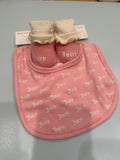 Juicy Couture Bib & Booties Set