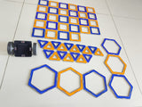 Magnetic Tiles - 51 Tiles & 1 Car