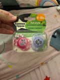 Tommee Tippee Pacifiers / Size 6-18m