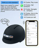 AI Intelligent Smart Voice & Remote Control Turn Signal Speaker BT Headset Hands Free Smart Helmet for Bike Scooter Cycling