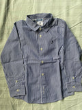Jacadi Boy's Striped Button-Down Shirt / Size 4A / 104cm