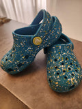 Toddler Classic Paint Splatter Clogs / Size C7