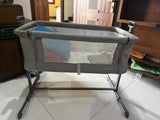 Juniors Playton Bedside Crib with Mattress