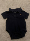 Baby Gap Collared Polo Onesie / Size 3-6m