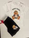 Petit Chou Teddy Bear Outfit / 2 Pc / Size 3yrs