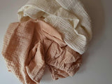 Baby Bassinet Fitted Sheets Muslin  / Pack of 2 / Size 83.82cm × 43.18cm
