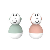 Biocote Mint Green & Dusty Pink Bathtime Wobblers