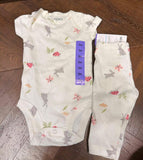 Carter's Babygirl 2Pc Bodysuit &  Pants Set / Size 3m