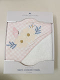 Living Textiles Australia Baby Hooded Towel
